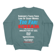 スクリーム // Reserve Your Copy (Video Store Promo Vintage Style Crewneck / Timed Edition)